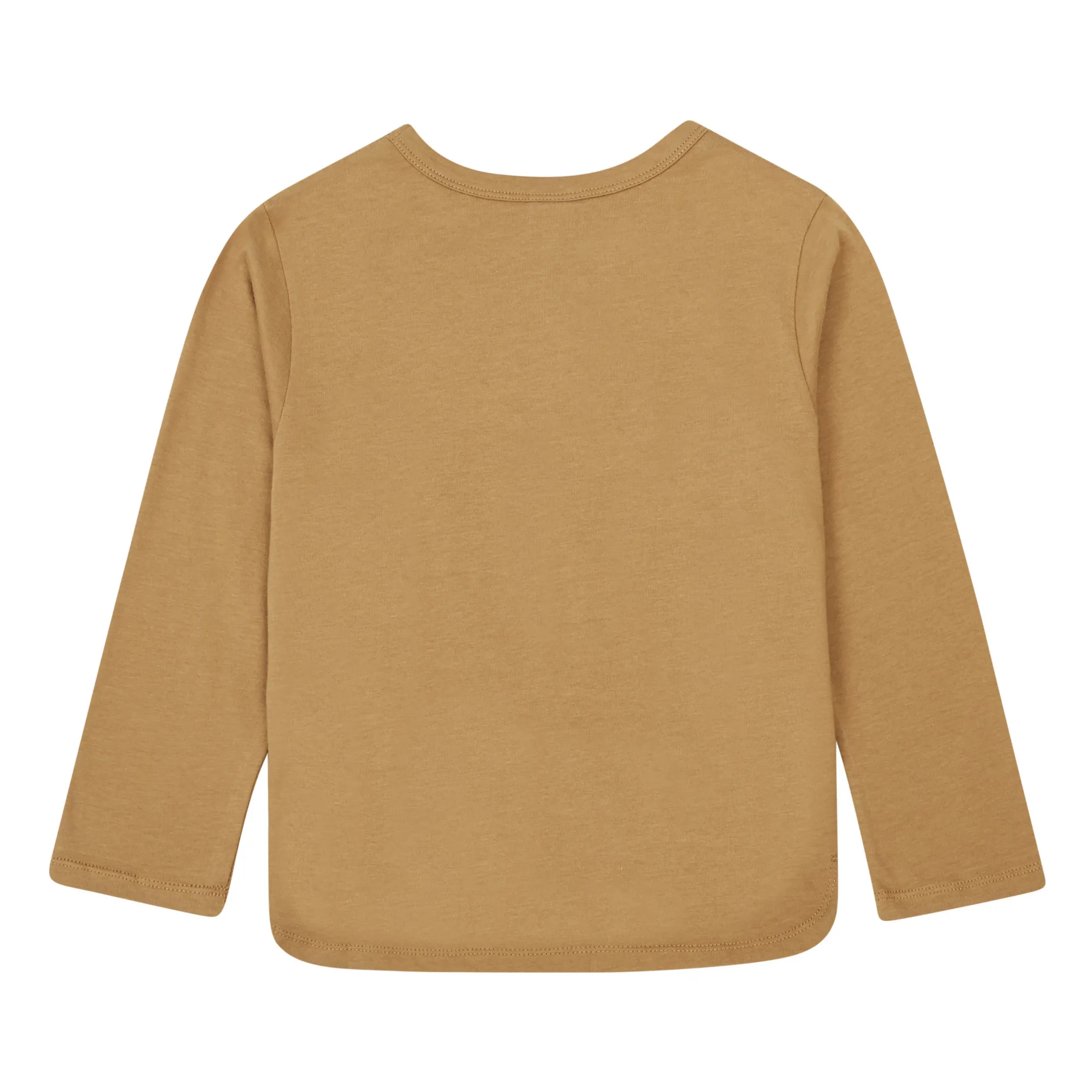 Cotton Flower T-shirt | Camel- Product image n°2