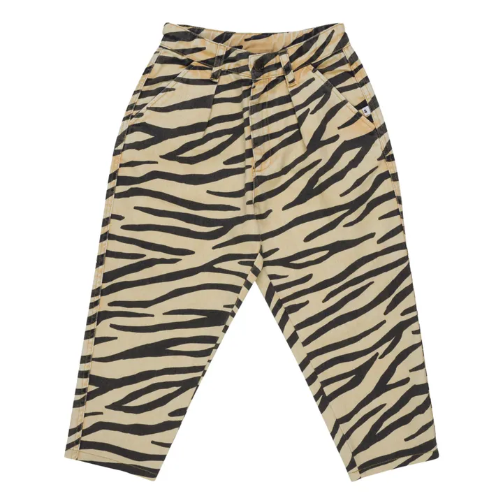 Pantaloni con stampa tigre | Beige- Immagine del prodotto n°0
