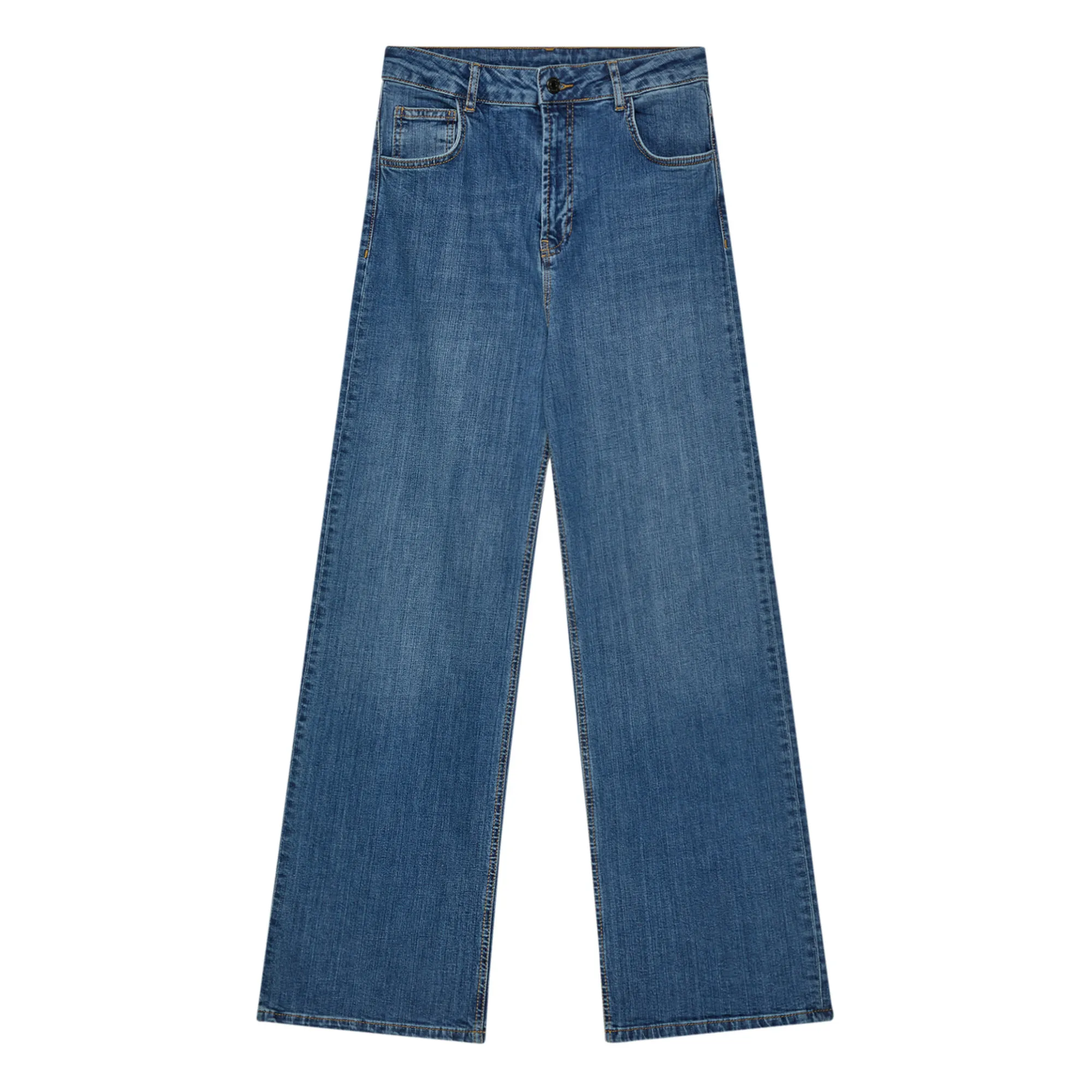 Vanessa Bruno Blue Tybalt Straight-Leg Jeans