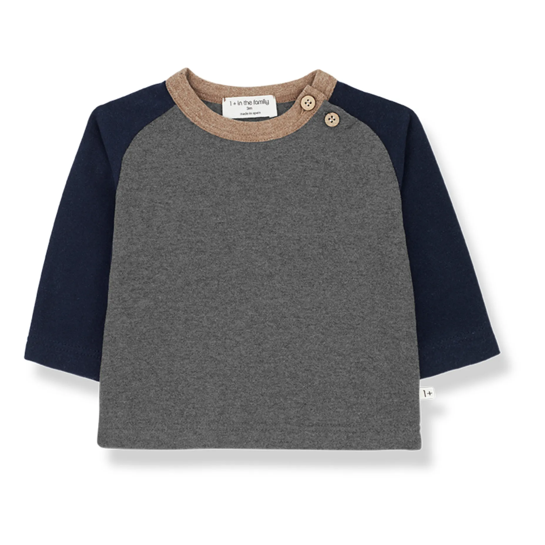 1+ In The Family Grey Guim T-Shirt