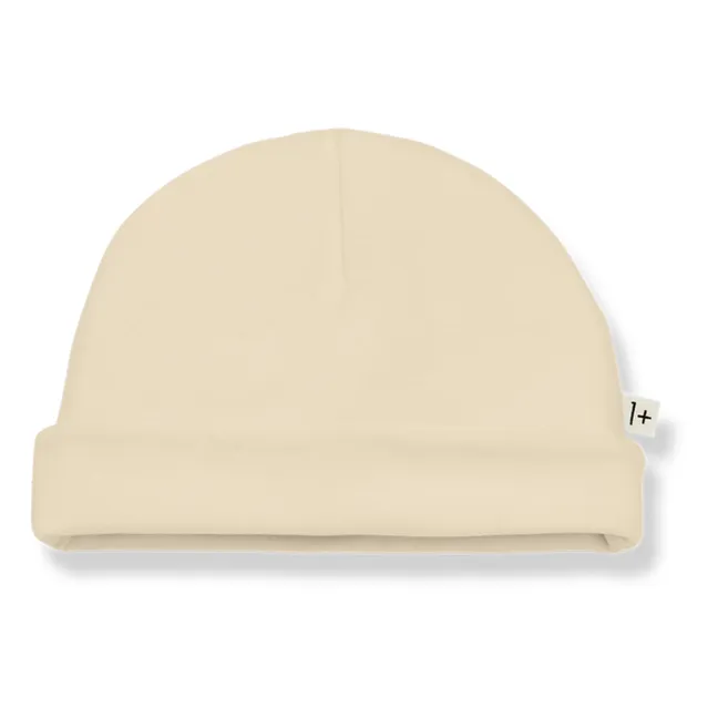 Gorro Nuc de algodón orgánico | Beige