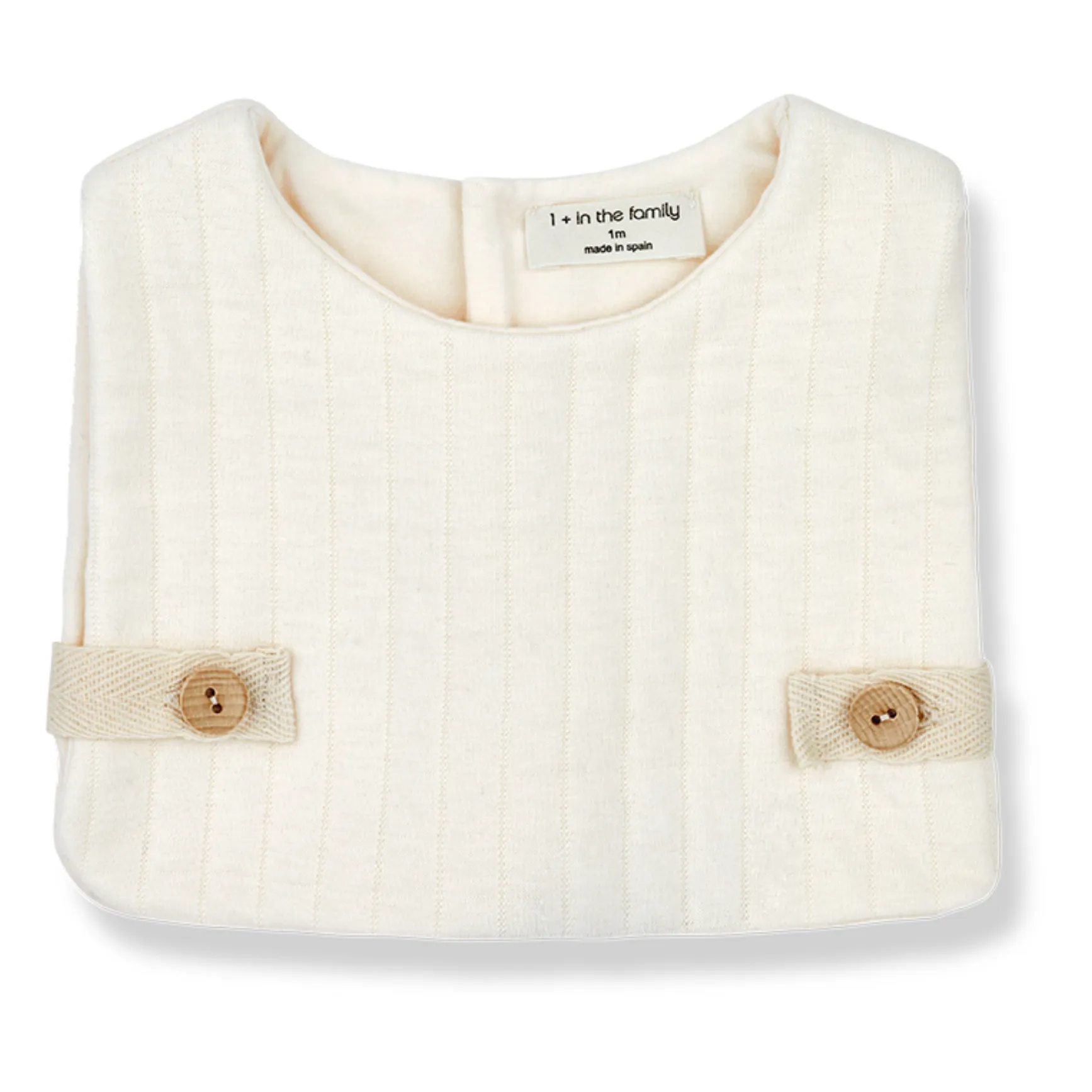 1+ In The Family Ecru Baba Quilted Cardigan