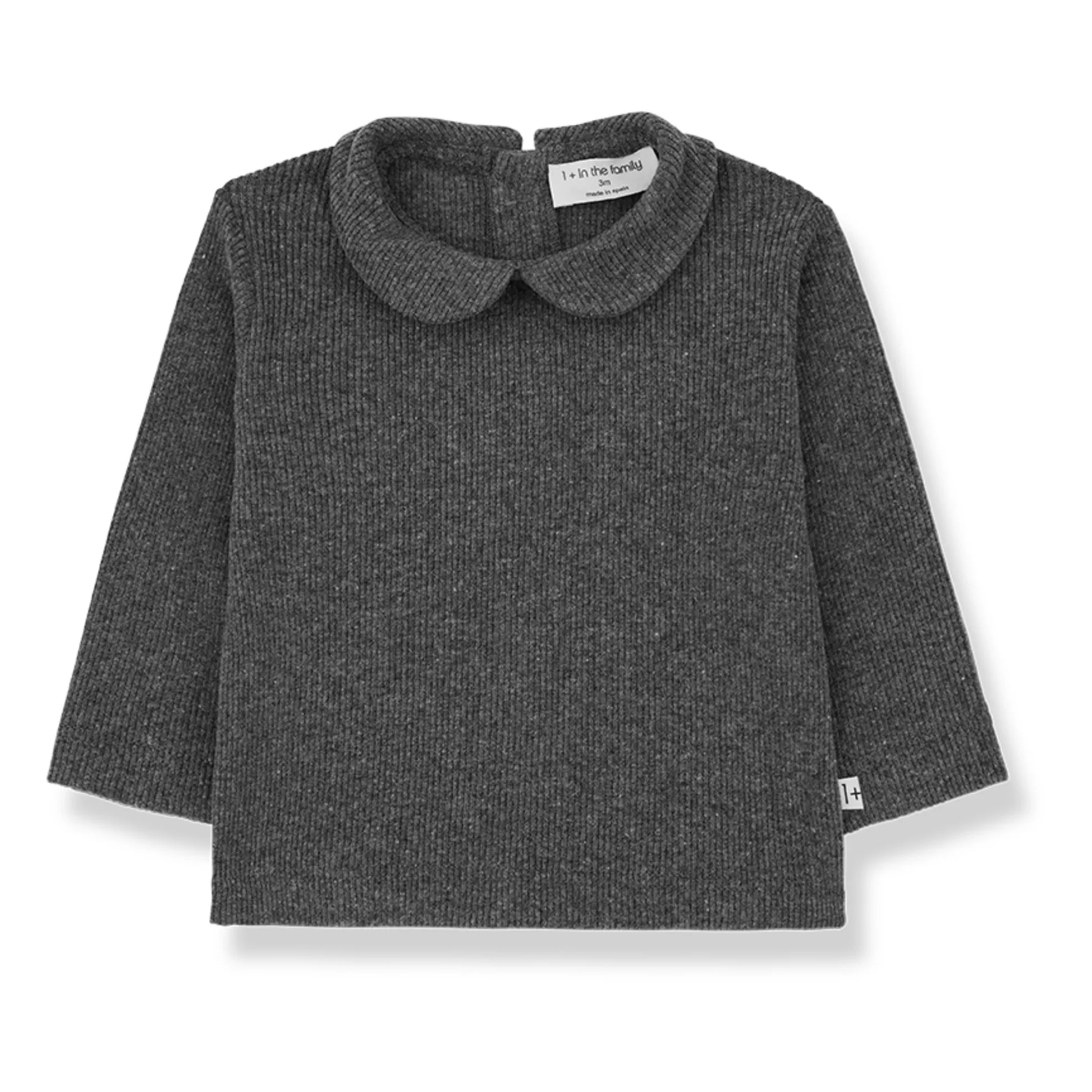 1+ In The Family Grey Angelica Blouse