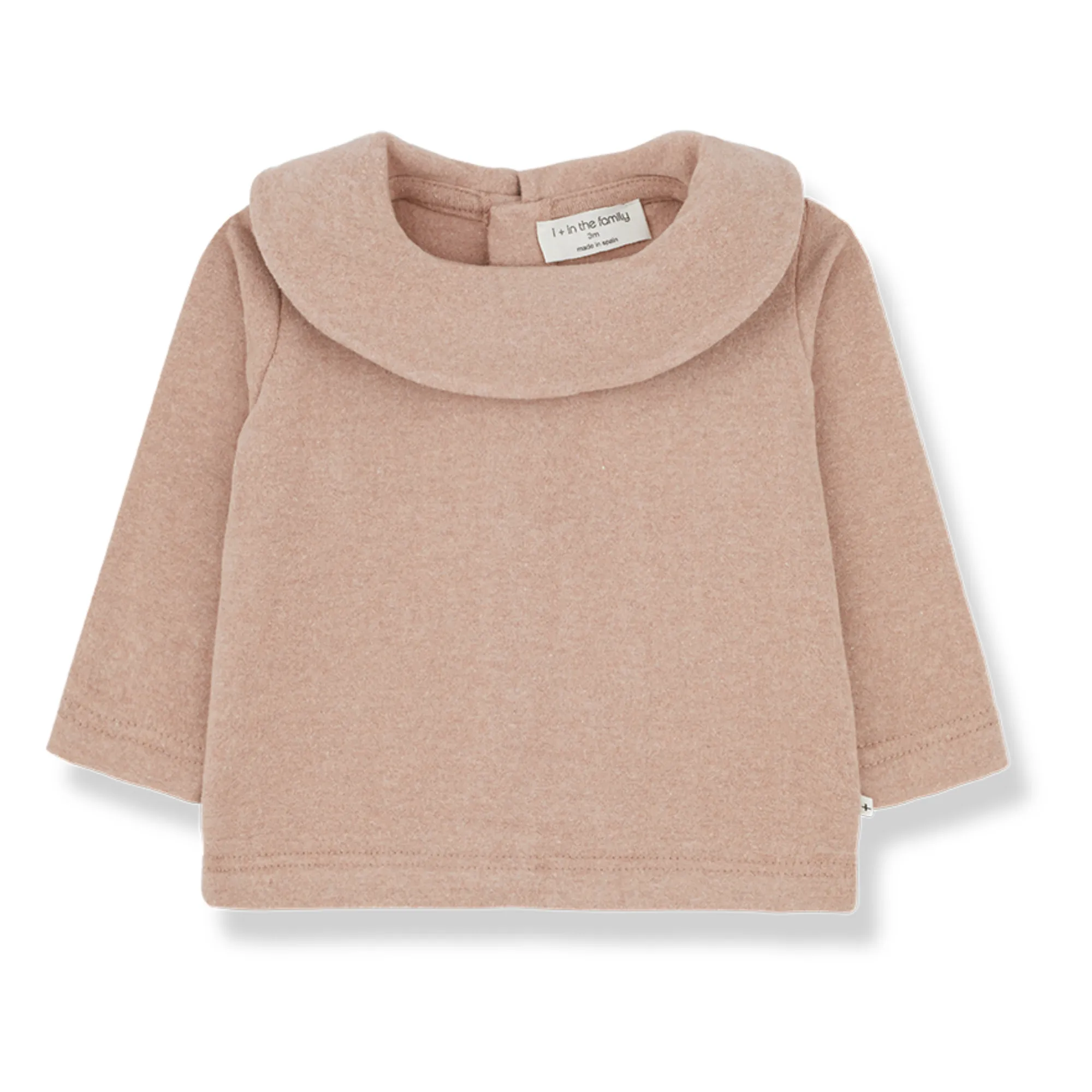 1+ In The Family Pink Gina Peter Pan Collar Blouse