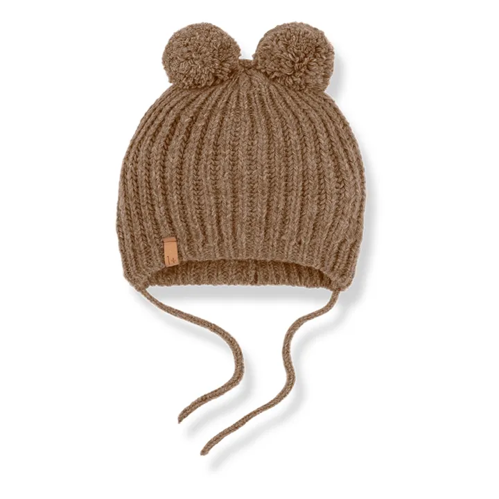 Bonnet à Pompon Ciro | Caramel- Image produit n°0
