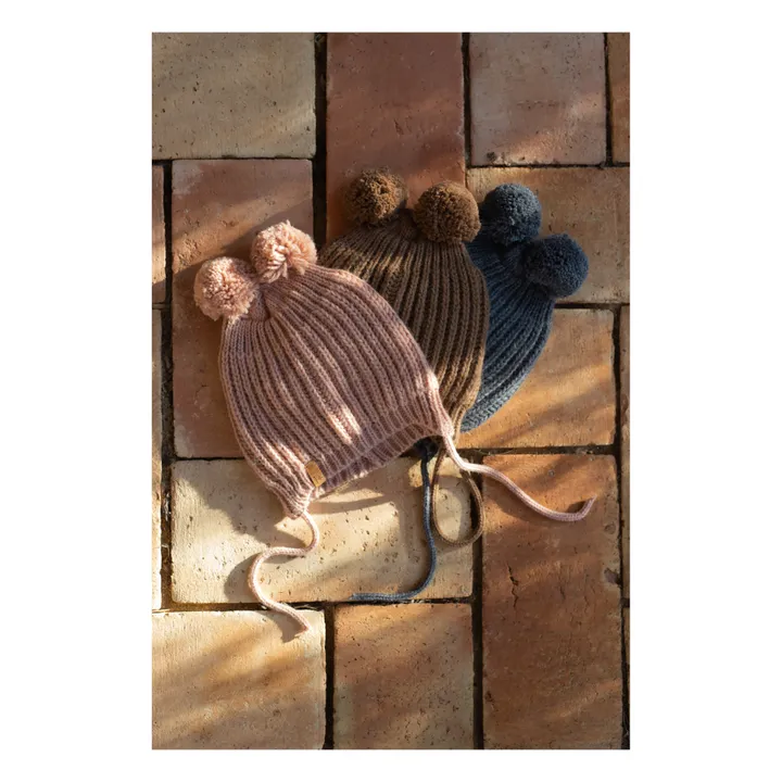 Bonnet à Pompon Ciro | Caramel- Image produit n°1