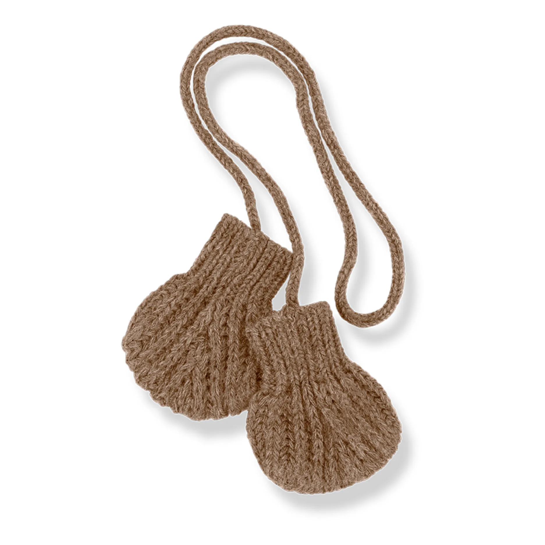 1+ In The Family Camel Leda Woollen Mittens