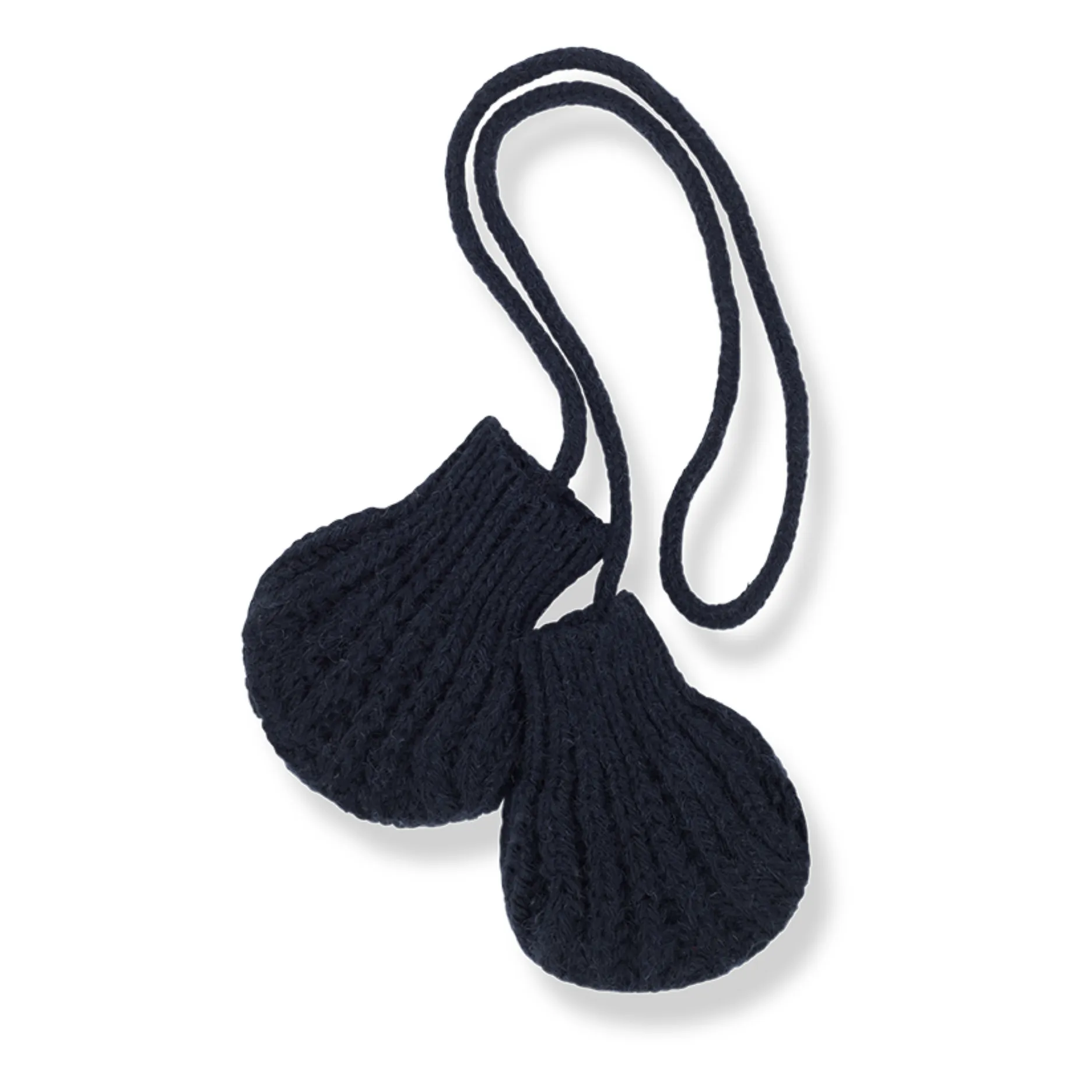 1+ In The Family Navy Blue Leda Woollen Mittens