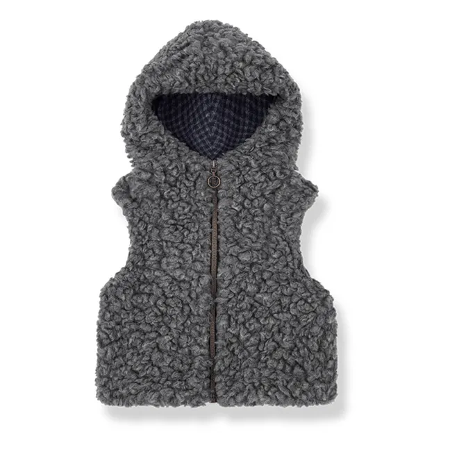 Veste Sans Manches à Capuche Patxi | Gris