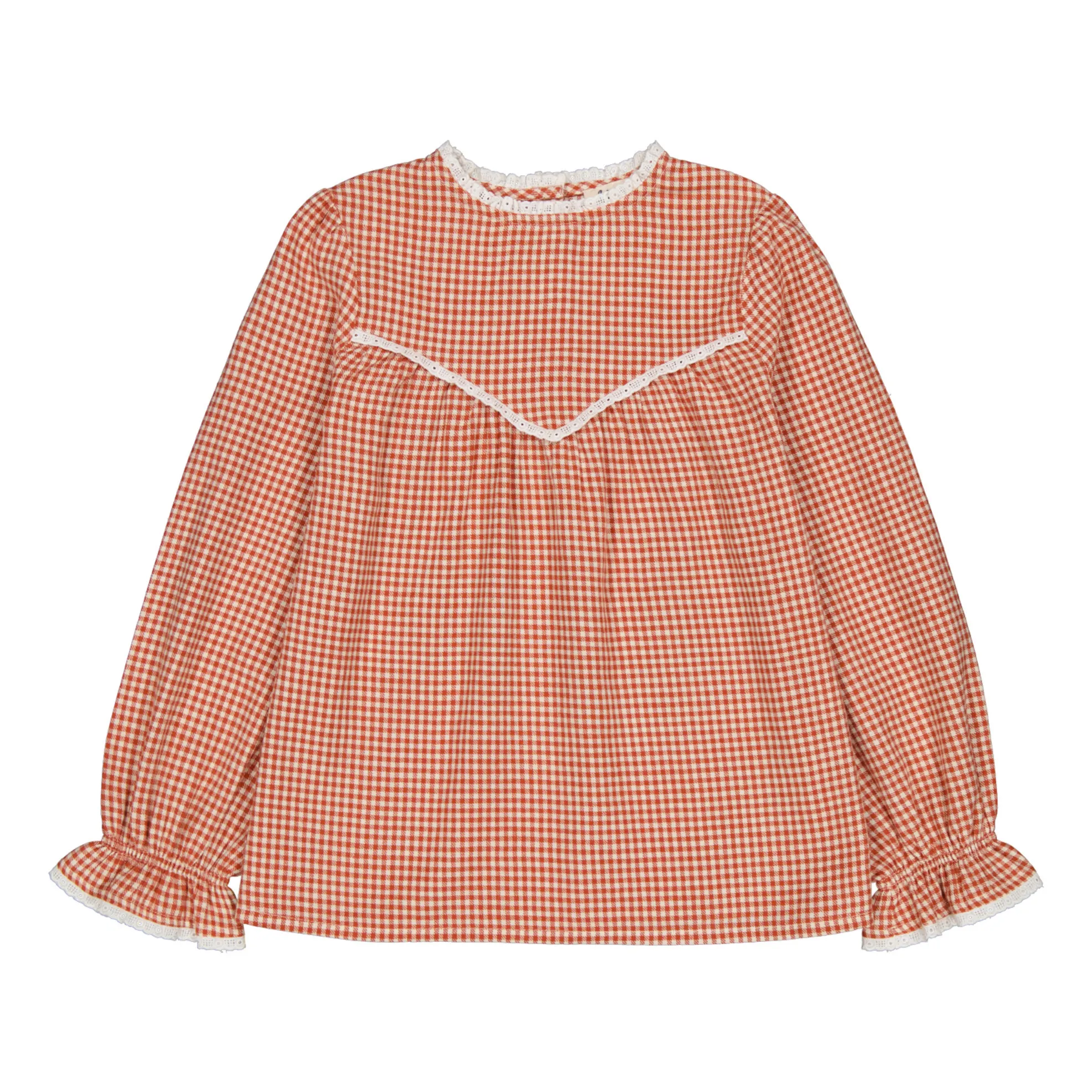 Hello Simone Orange Kate Blouse