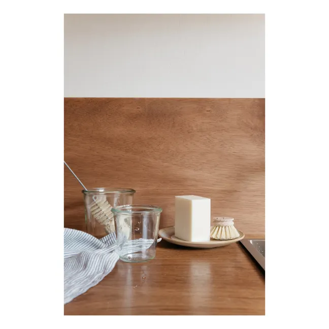 Festes Geschirrspülmittel - Zitronenminze | Weiß