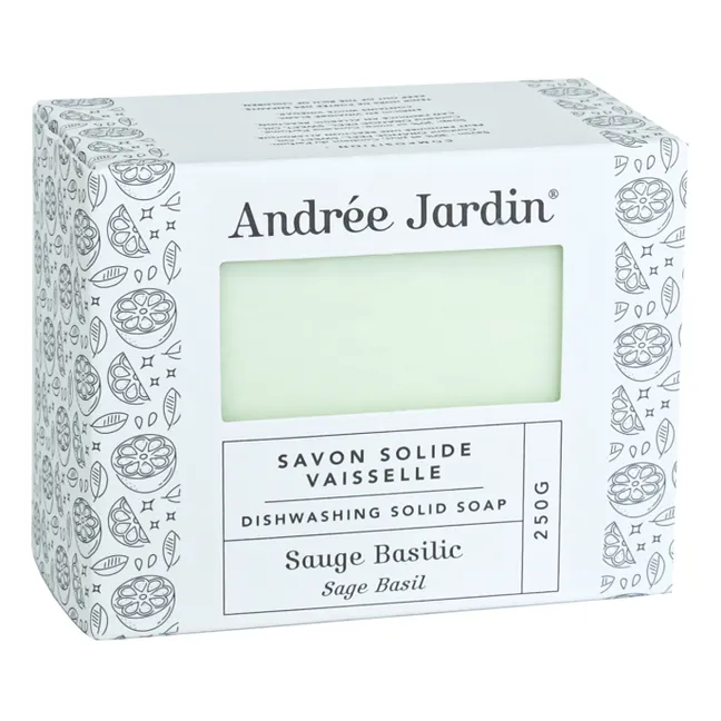 Festes Geschirrspülmittel - Salbei Basilikum | Weiß