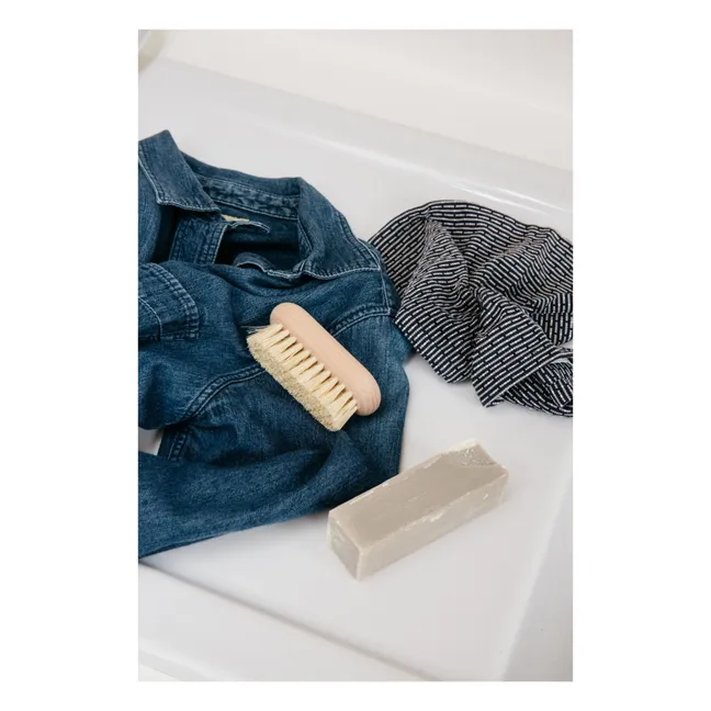 Fleckenseife mit Sommières-Erde | Blanc/Écru