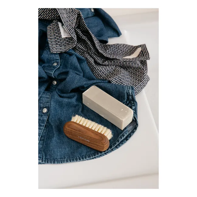 Fleckenseife mit Sommières-Erde | Blanc/Écru