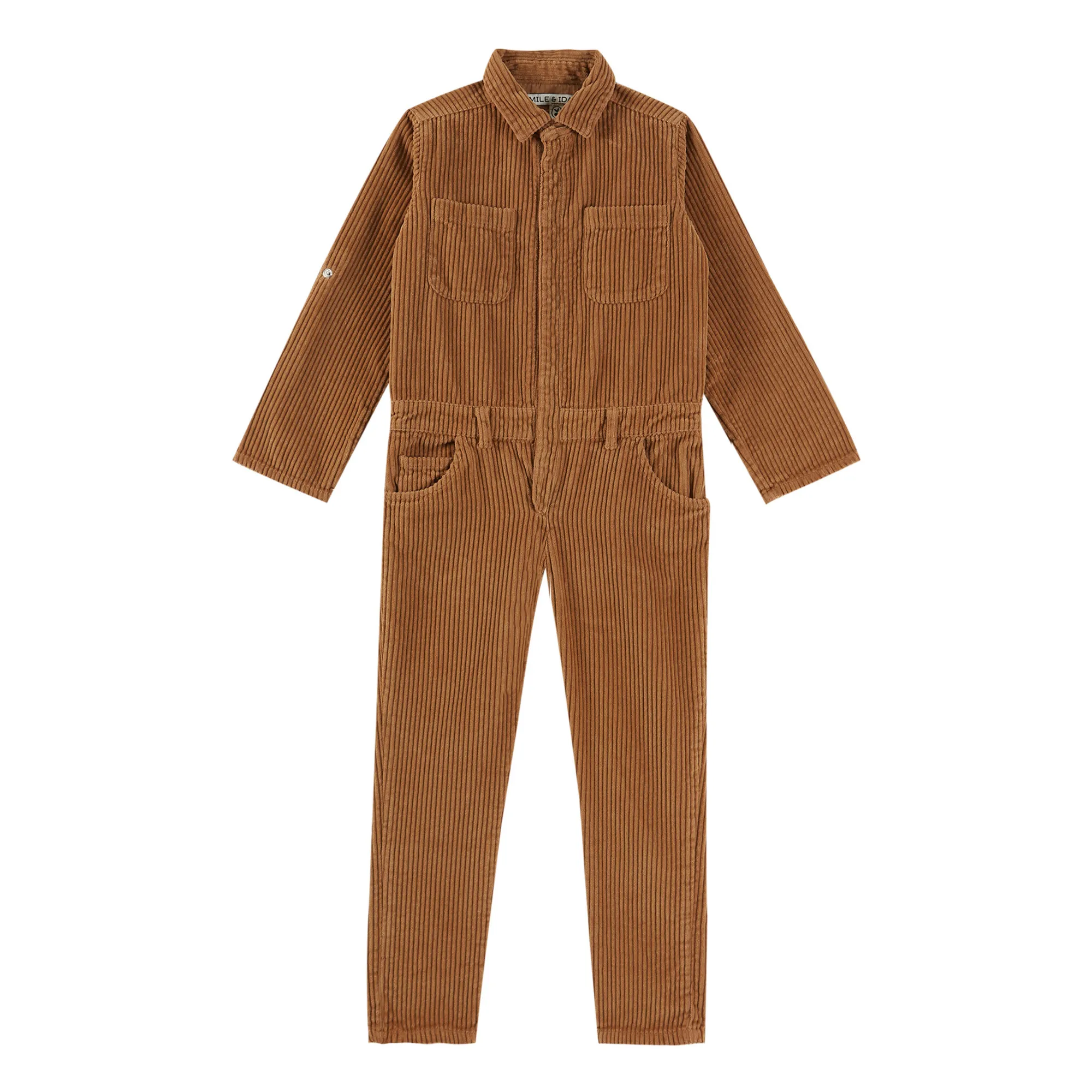 Emile Et Ida Camel Corduroy Jumpsuit