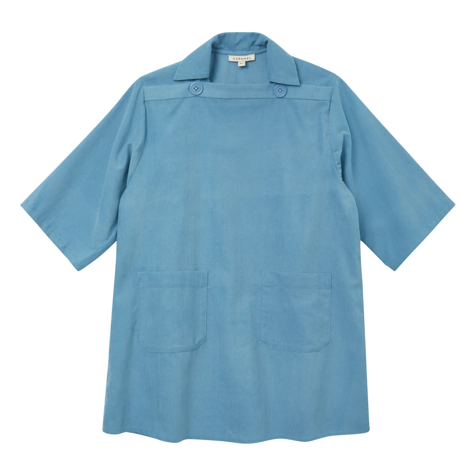 Caramel Blue Acer Corduroy Dress