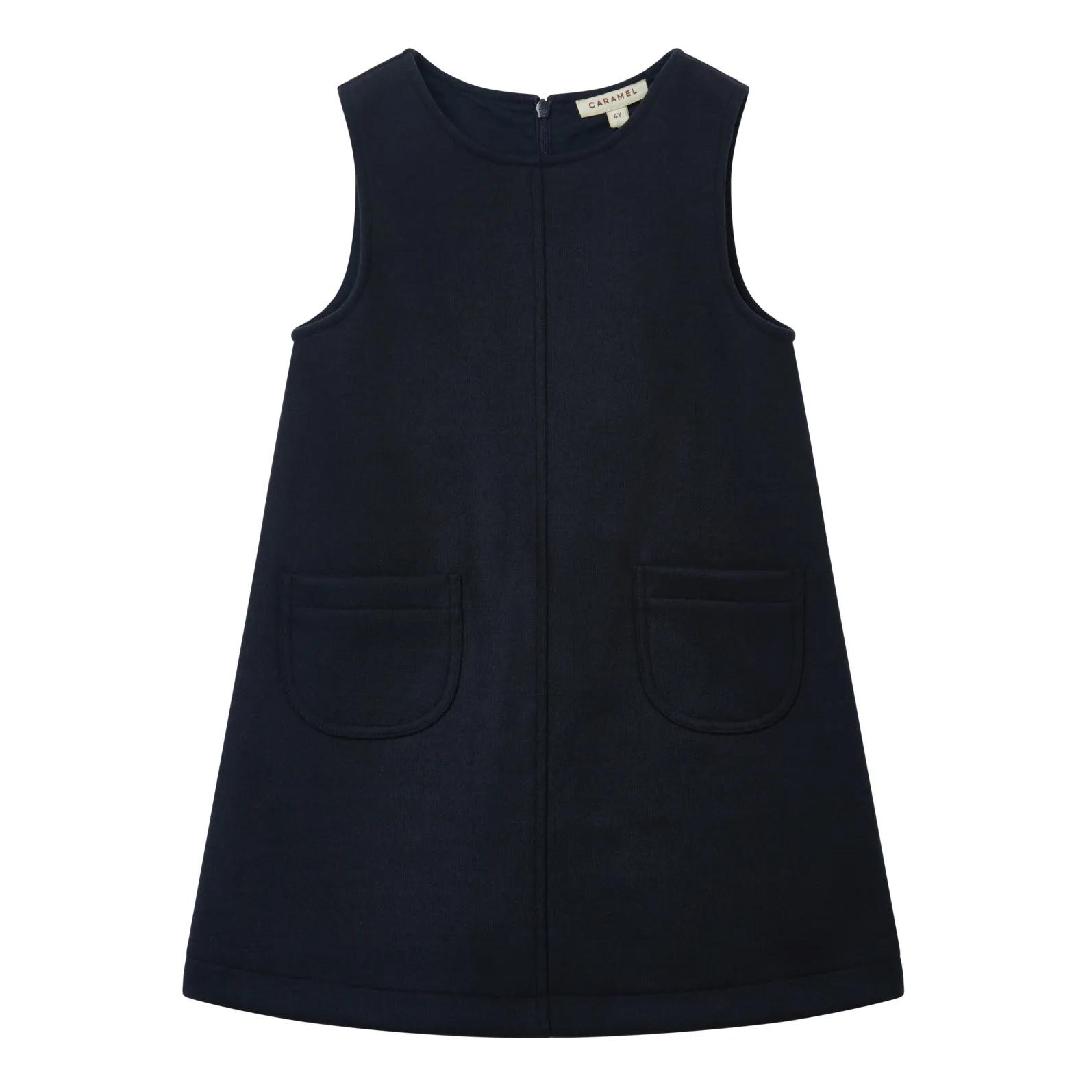 CARAMEL JUNIPER DRESS（NAVY） Juniper Dress - Cappuccino – AFRM