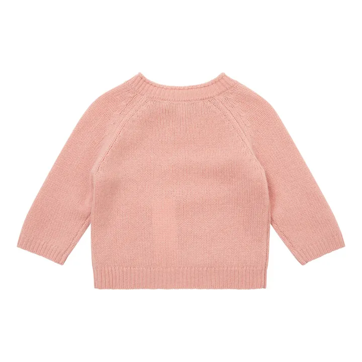 Kaler Baby Cashmere Jumper | Pale pink- Product image n°1
