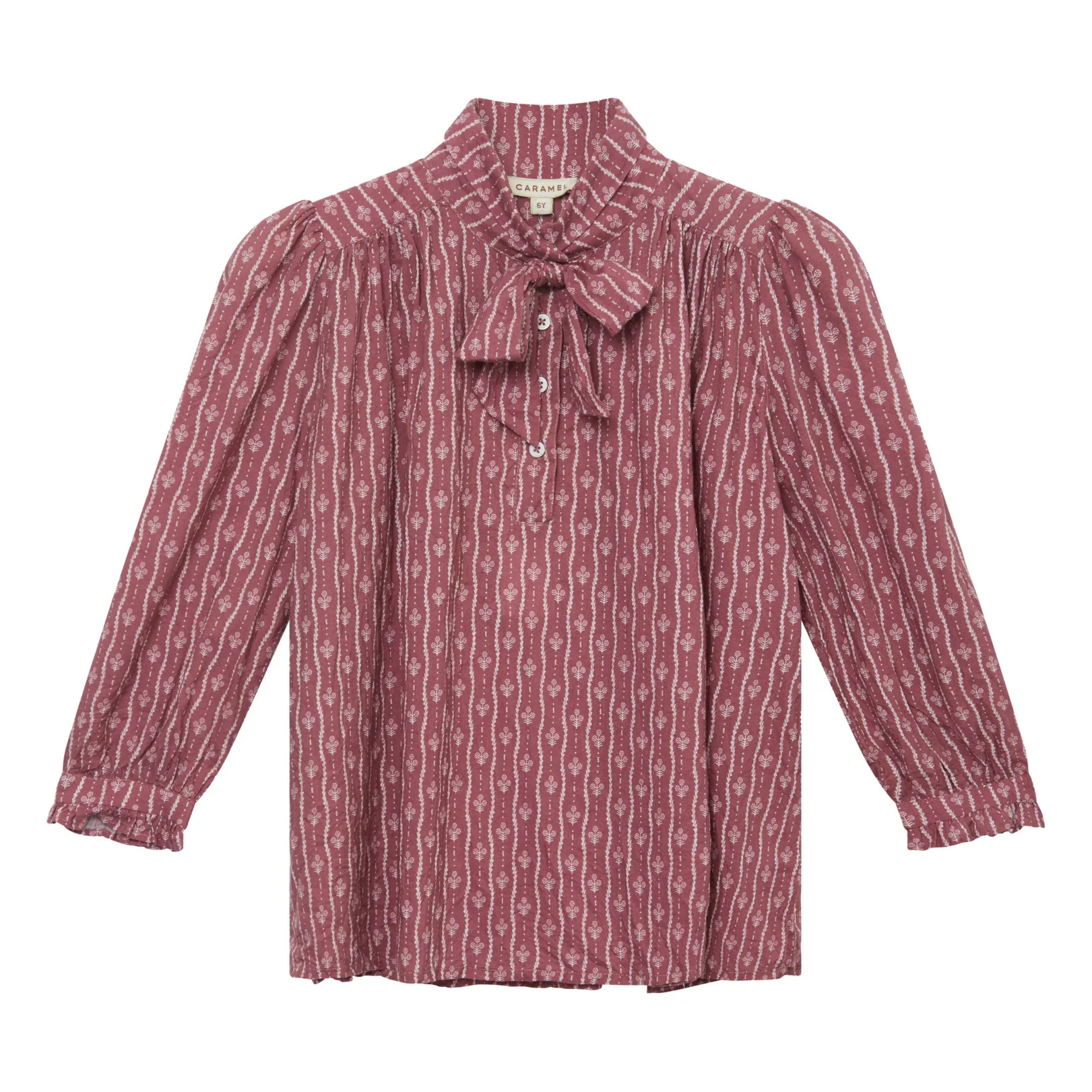 Caramel Dusty Pink Folson Blouse