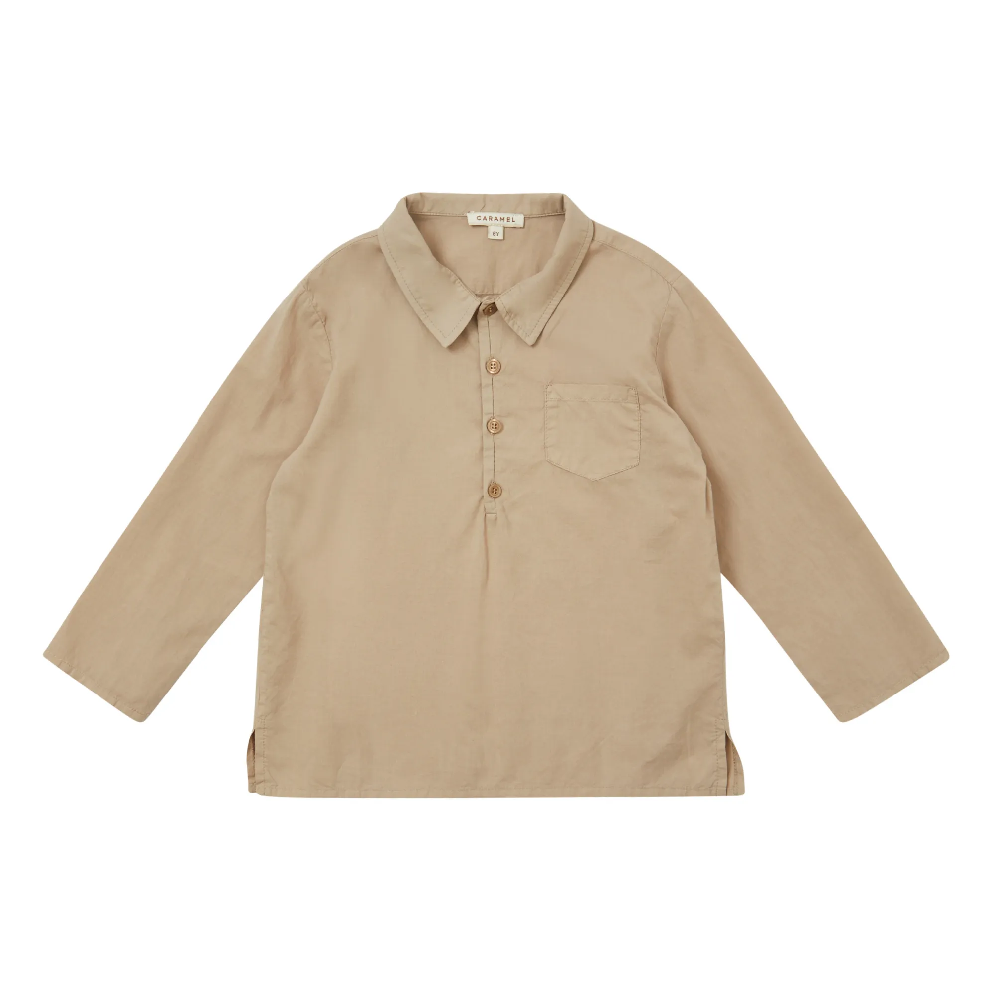Caramel Taupe Brown Bullshark Shirt