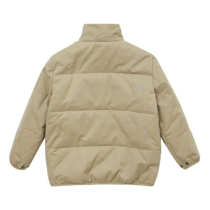 Pear Puffer Jacket | Taupe brown- Product image n°2