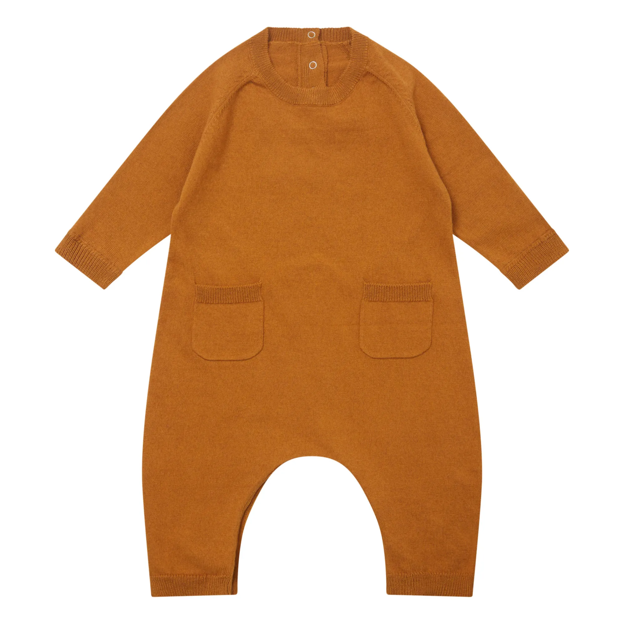 Caramel Ochre Picea Responsible Cotton Jumpsuit