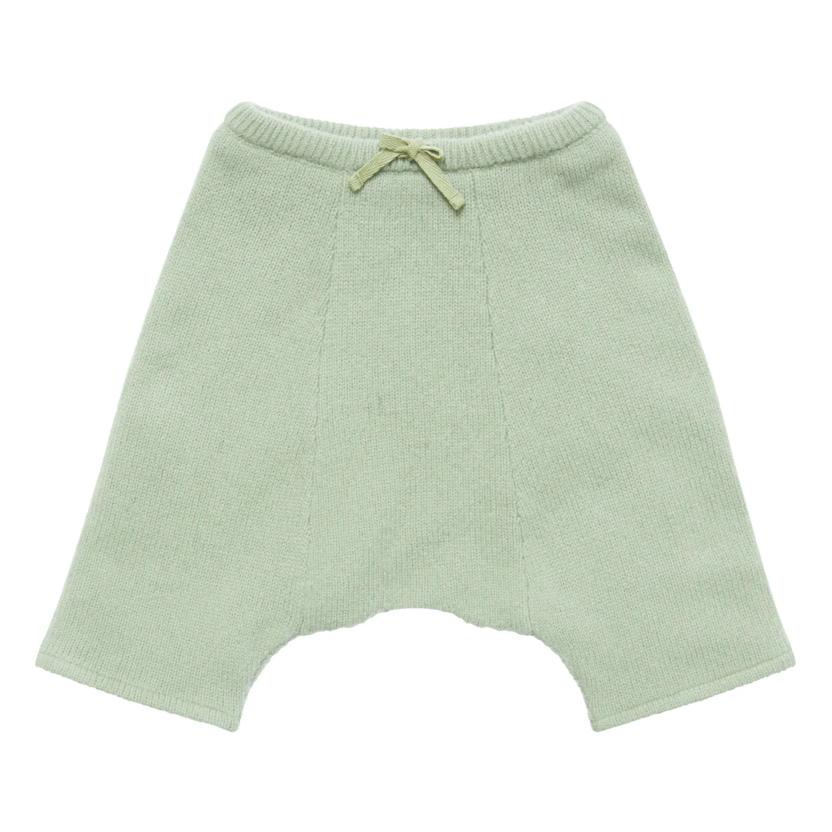 Caramel Sage Parakeet Responsible Wool And Recycled Nylon Harem Pants