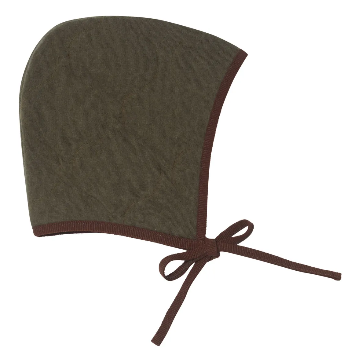 Caramel Chocolate Broom Quilted Bonnet