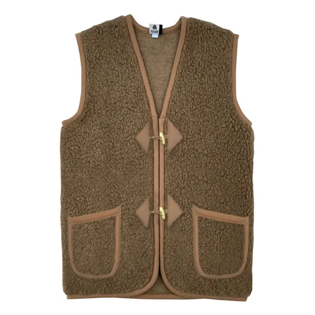  Alpen Sleeveless Jacket | Brown