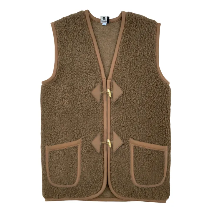  Alpen Sleeveless Jacket | Brown- Product image n°0