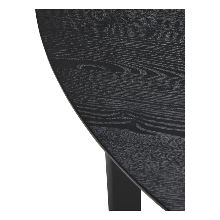 Table ronde Fjord | Noir- Image produit n°2