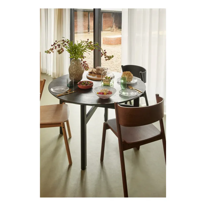 Table ronde Fjord | Noir- Image produit n°3