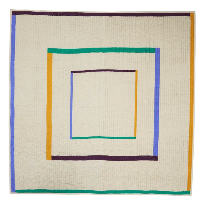 Twist Cotton Throw | Sand- Product image n°0