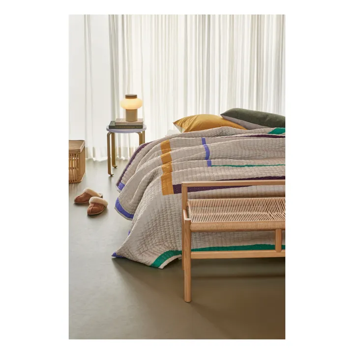 Twist Cotton Throw | Sand- Product image n°1