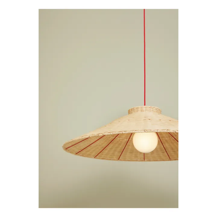 Suspension Chand | Rouge- Image produit n°1