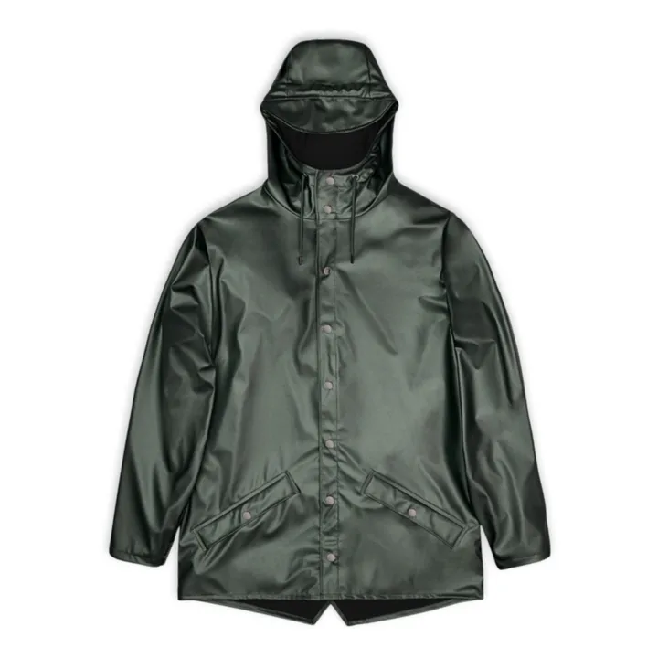 Rain Coat | Dark green- Product image n°0