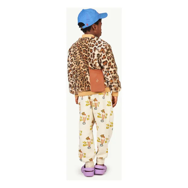 Veste Leopard | Marron