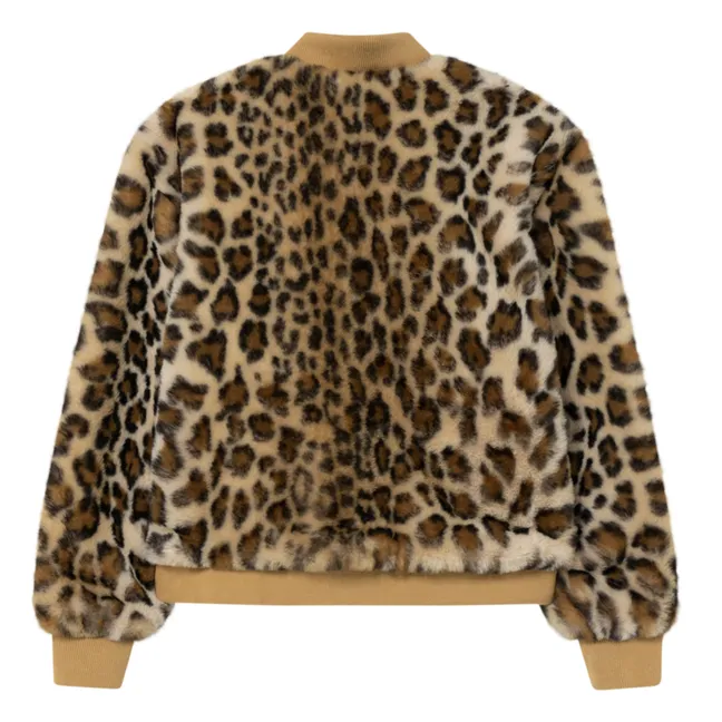 Veste Leopard | Marron