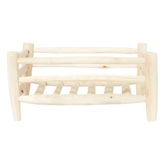 Rectangular Wooden Basket/Draining Board - 40 x 25 cm 