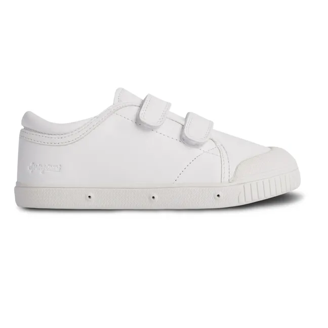 Niedrige Sneakers Klettverschluss G2 Nappa | Weiß