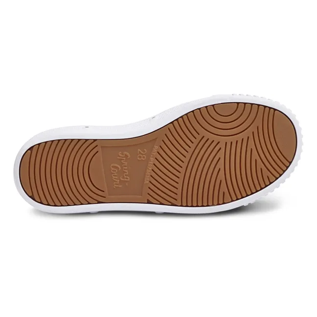 B2 Nappa Scratch Hi-Top Sneakers | Azul Marino