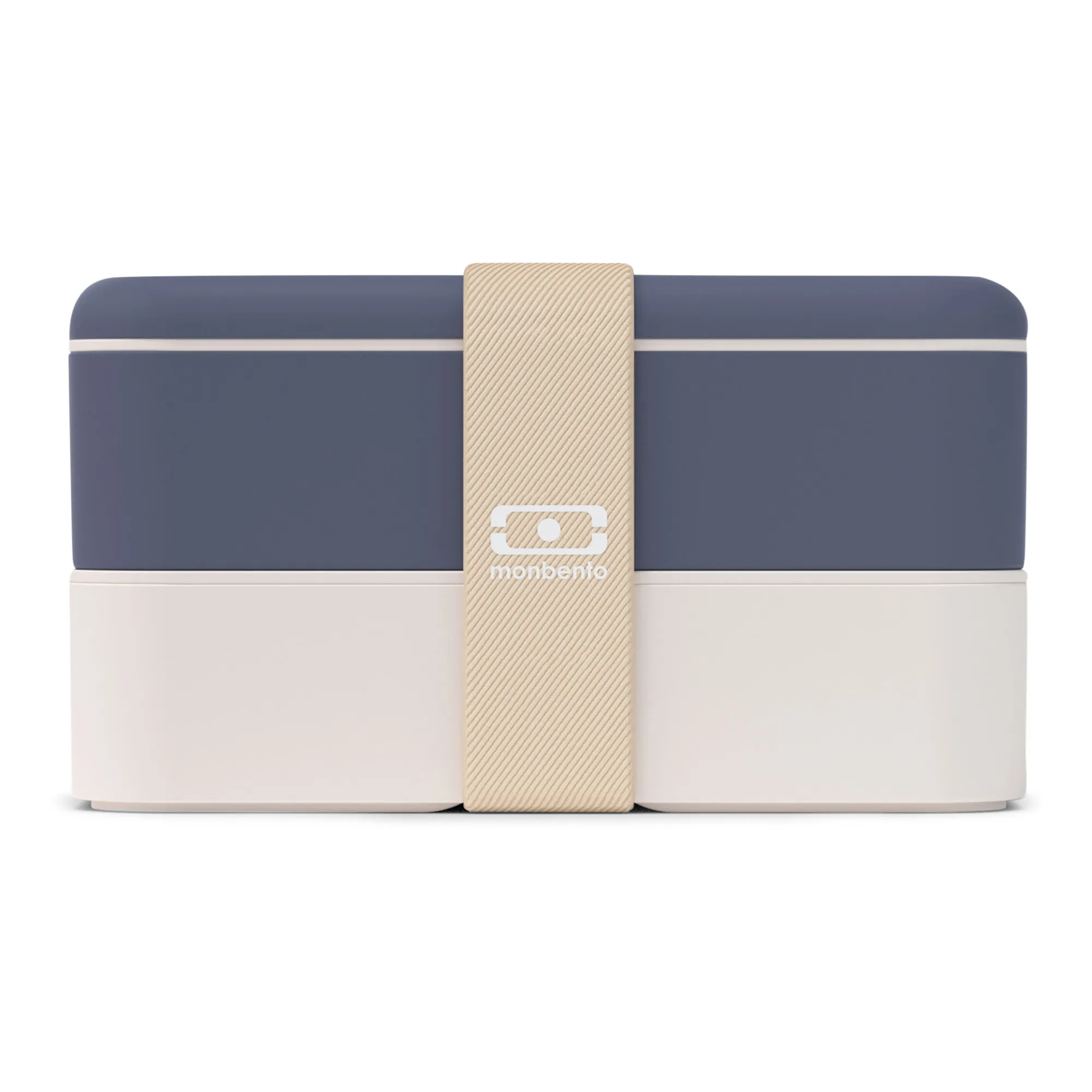 Monbento Blue Mb Original Bento With 2 Airtight Compartments