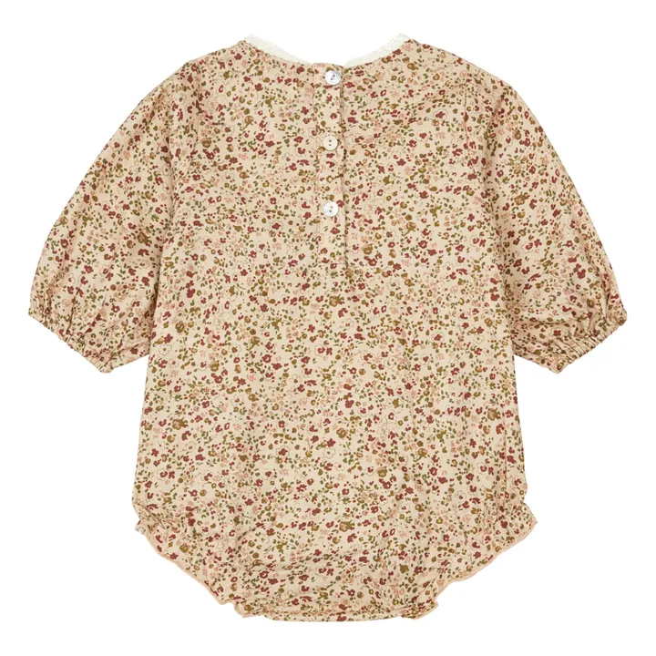 Lily Floral Romper | Pale pink- Product image n°8