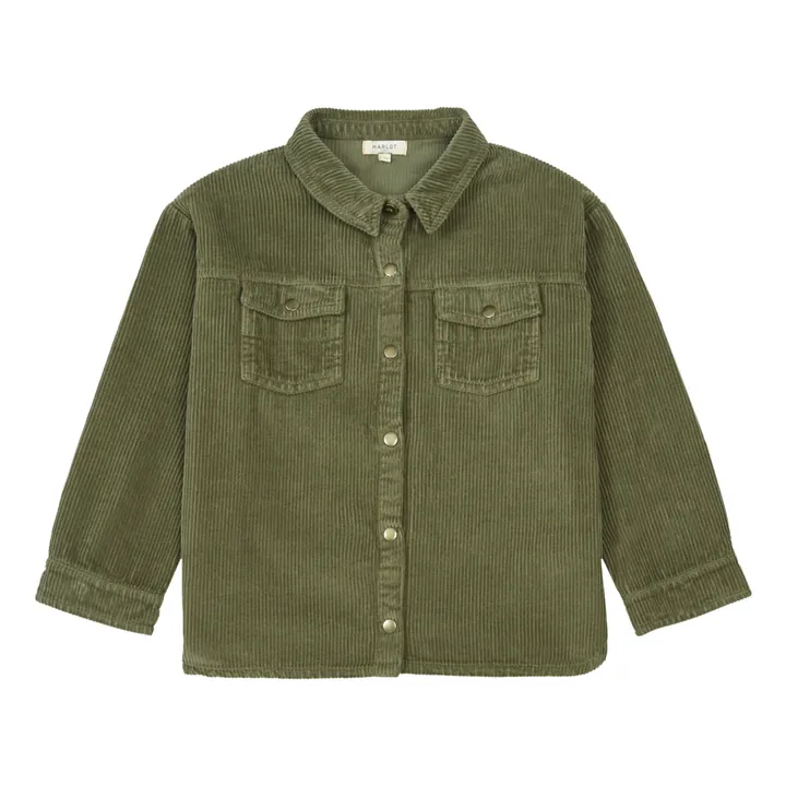 Camisa de pana Sachou | Verde- Imagen del producto n°0