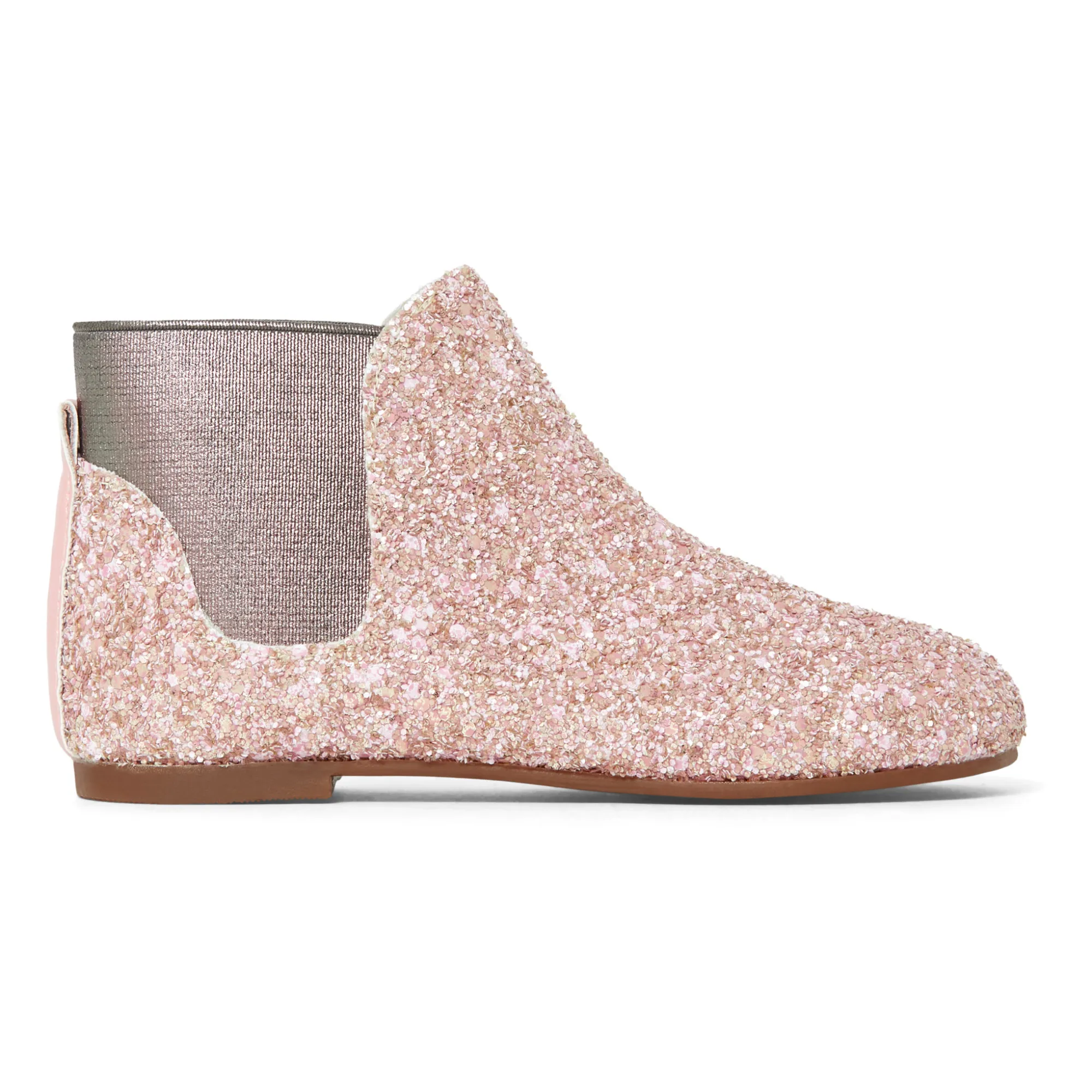 Babywalker Pink Sparkle Chelsea Boots
