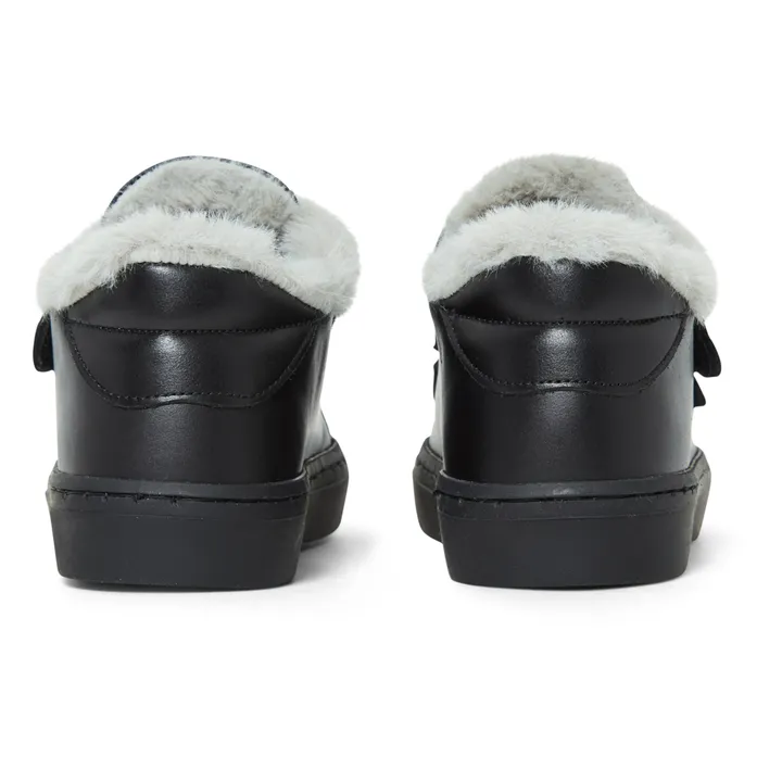 Baskets Scratchs Fourrées | Noir- Image produit n°3