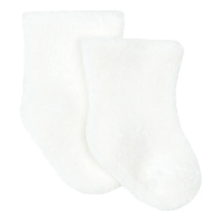Chaussettes Bouclettes | Ecru- Image produit n°0