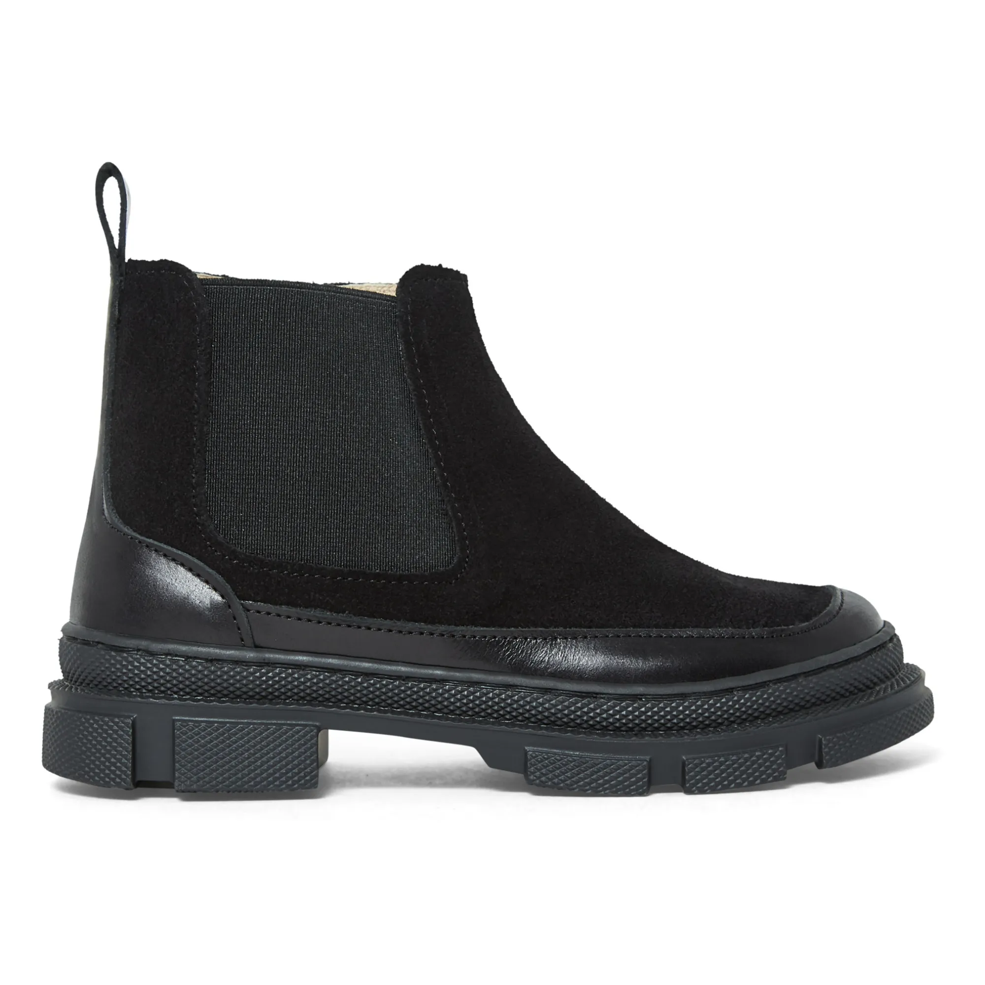 Babywalker Black Suede Chelsea Boots