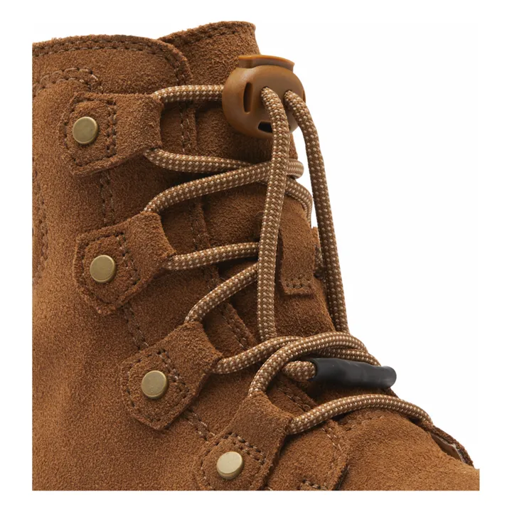 Explorer Elastic Lace-Up Boots | Brown- Product image n°4