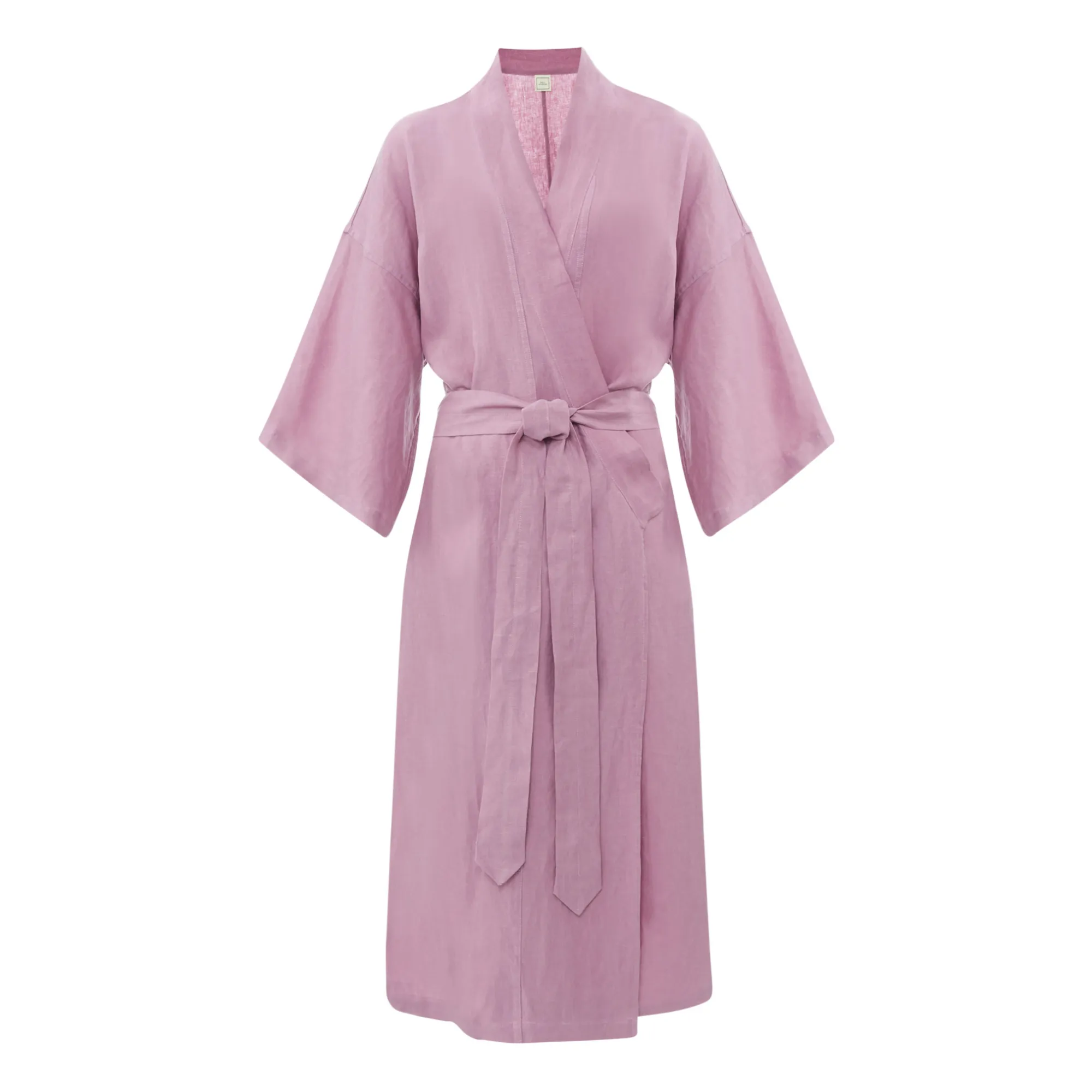 Deiji Studios - 02 Belted Linen Dress - Dusty Pink | Smallable